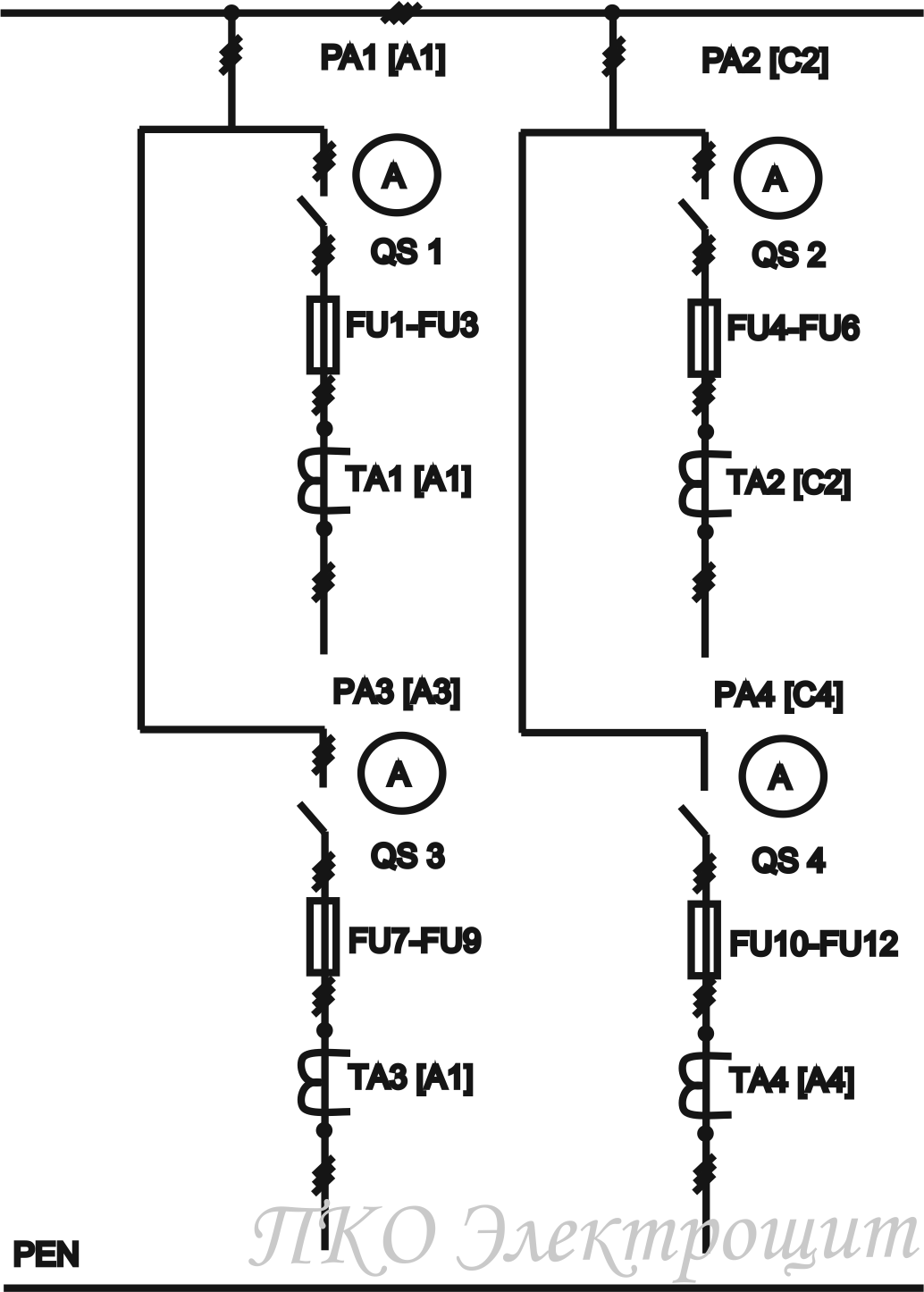 Схема ЩО-70-1-03